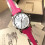 Burberry BURBERRY BU9149 WOMEN'S WATCH RED STRAP SILVER DIAL SILVER CASE 1