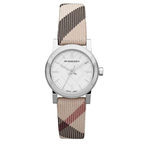 Burberry BURBERRY BU9212 WOMENS WATCH MULTICOLOUR STRAP SILVER DIAL SILVER CASE 2