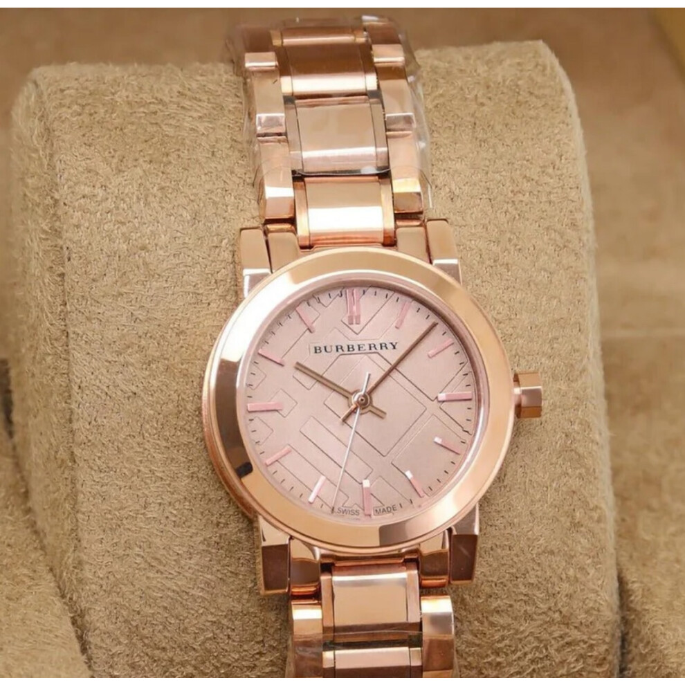 URBERRY BU9228 WOMEN'S WATCH ROSE GOLD BRACELET ROSE GOLD DIAL