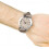 Burberry BURBERRY BU9361 MEN'S WATCH MULTICOLOUR STRAP BROWN DIAL SILVER CASE 8