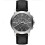 Burberry BURBERRY BU9362 MEN'S WATCH BLACK LEATHER STRAP GREY DIAL SILVER CASE 2