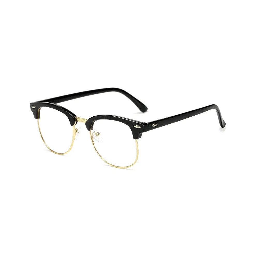 (gold) Mens Retro Anti Blue Light Computer Glasses Reading Gaming-image-OPC-PFCKWVY-NEW