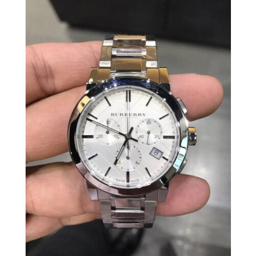 Burberry BURBERRY UNISEX BU9750 WATCH SILVER BRACELET SILVER DIAL SILVER CASE