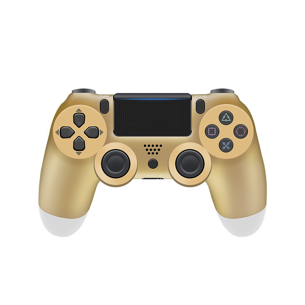 (Champagne Gold) PS4 Controller Wireless,Dual Vibration/6-Axis Motion Control/Multi Touch Pad/Audio Jack/Share Button, PS4 Controller Compatible with