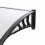 L150*W100*H28 Window Door Awning Canopy with Brackets 5