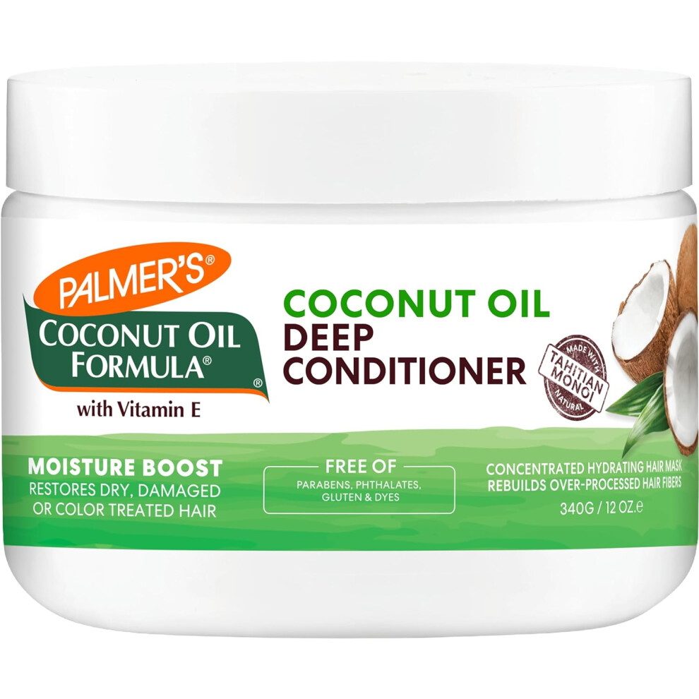 Palmer's Coconut Oil Formula Moisture Boost Deep Conditioner 12 Ounce