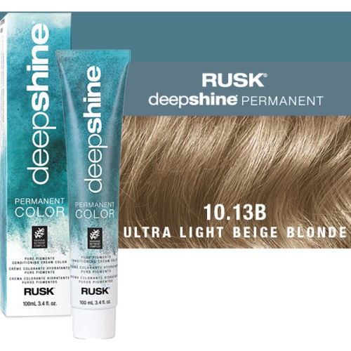 (10.13B Ultra Light Beige Blonde ) Rusk Deepshine Permanent Color