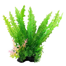 Swell Wavy Green Fern Combination Artificial Plant Aquarium Décor