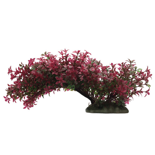 Swell Red Trailing Leaves Artificial Plant - Large Aquarium Décor