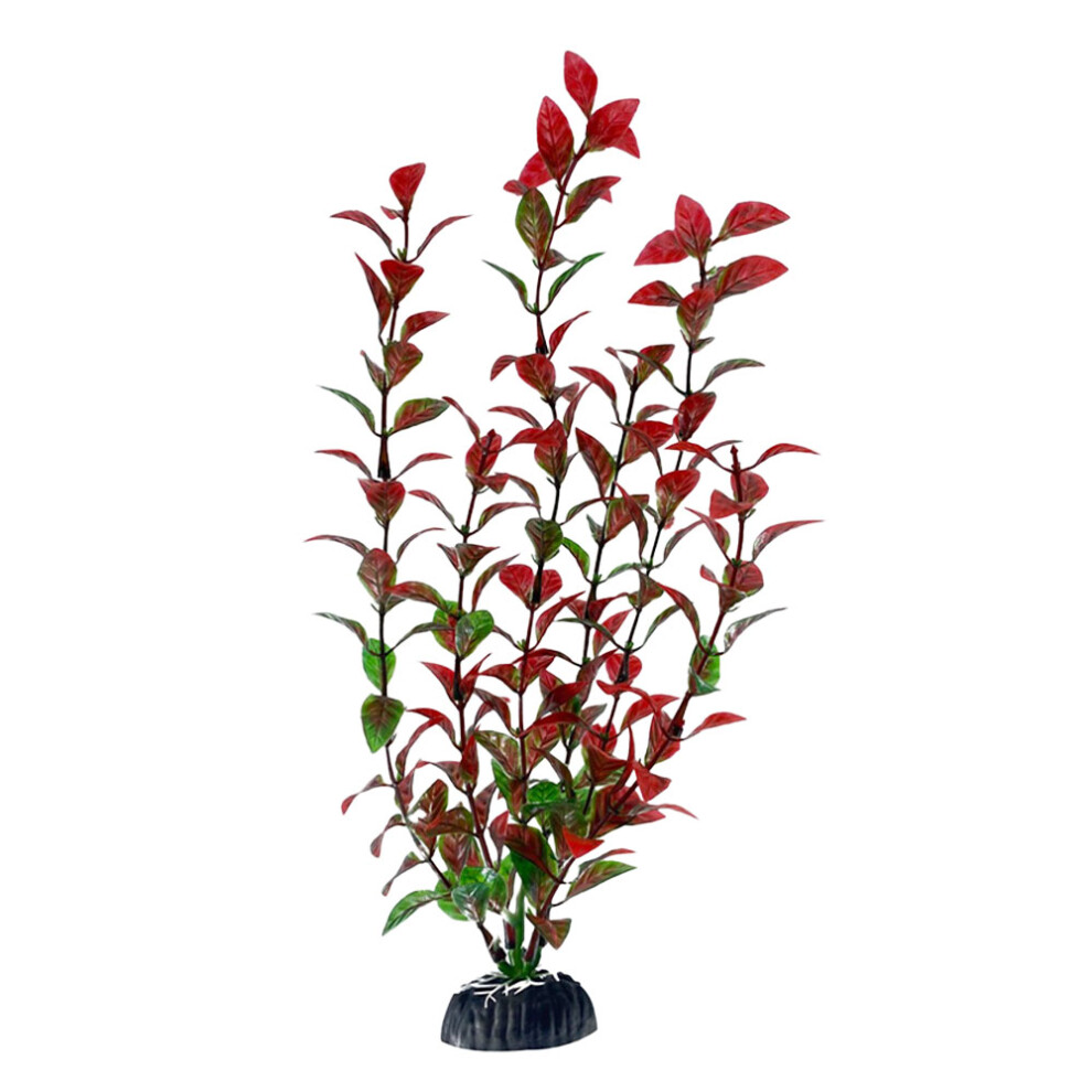 Swell Red Moneywort Artificial Plant Aquarium DÃ©cor