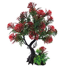 Swell Red Pine Tree Artificial Plant Aquarium Décor
