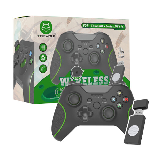 Wireless 2.4G Console Controller Without Latency for Xbox One X/S (Black)