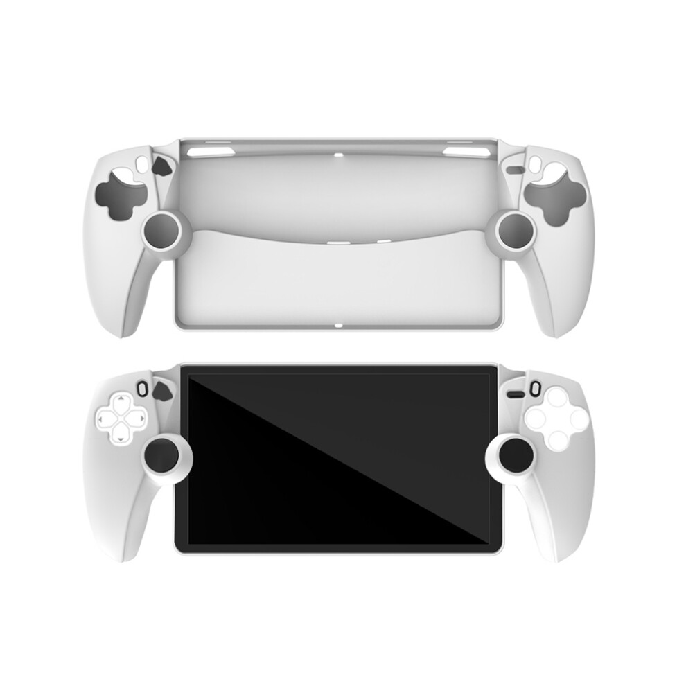 Silicone Case Protective Case for PlayStation Portal for PS5 Portal(White)