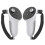 7pcs Accessories Set Silicone Protective Cover for Meta Quest 3 (White) 6