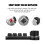 Programmable Shortcut Key RGB Mini Keypad for PC Macbook (Black wireless) 6