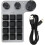 Programmable Shortcut Key RGB Mini Keypad for PC Macbook (Black wireless) 1