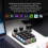Programmable Shortcut Key RGB Mini Keypad for PC Macbook (Black wireless) 4