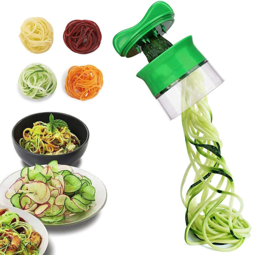 Spiral blade vegetable cutter for vegetable spaghetti, vegetable cutter