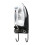 Iron Organizer,Storage with Heat Resistant Iron Holder and Hooks-Black 1