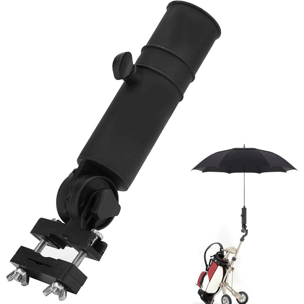 Photos - Golf Universal  Cart  Cart Umbrella Holder For  Cart Handles Black