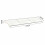 L270*W100*H28 Window Door Awning Canopy with Brackets, White 2