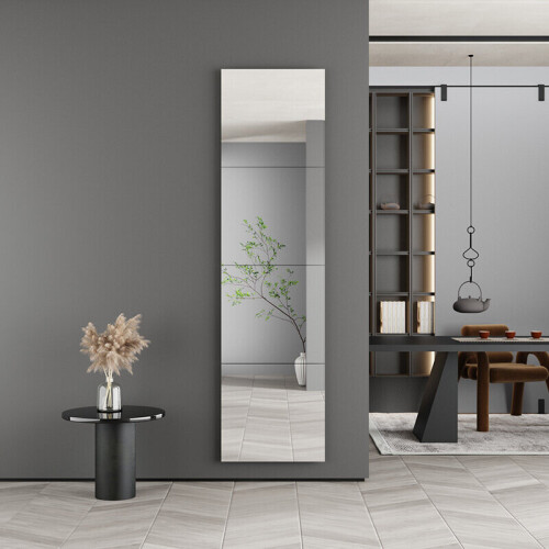 Living And Home (4pcs, 30*30cm) Acrylic Adhesive Wall Mirror Tiles