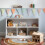 Noa and Nani Halmstad 3 Cube & Shelf Storage Unit White 4