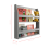Noa and Nani Hakan Display 2 Shelf Bookcase Wall Mounted in Classic White 3