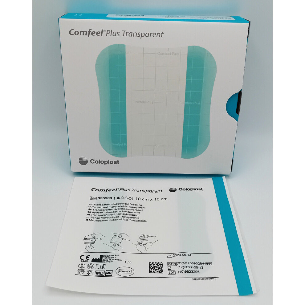 Coloplast Comfeel 10Cm X 10Cm Box Of 10 - Ref: 335330