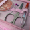 Pink Travel Sewing Kit Needle Thread Scissors 4