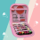 Pink Travel Sewing Kit Needle Thread Scissors 8