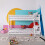 Noa and Nani Harri Bunk Bed Low Midsleeper in Classic White 1