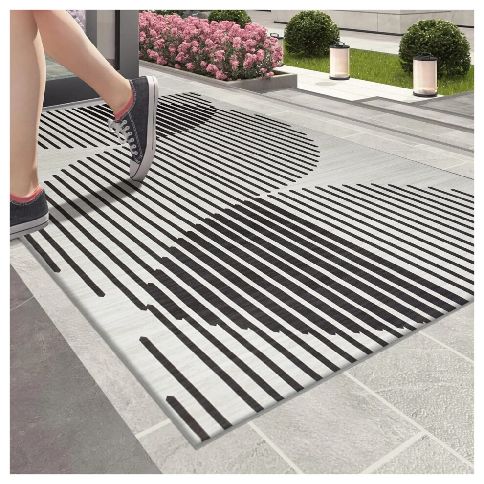 Aspire Homeware (60 X 110 Cm (2Ft X 3Ft 7")- Large Doormats) Non Slip Large Rugs Living Room Runner Door Mats