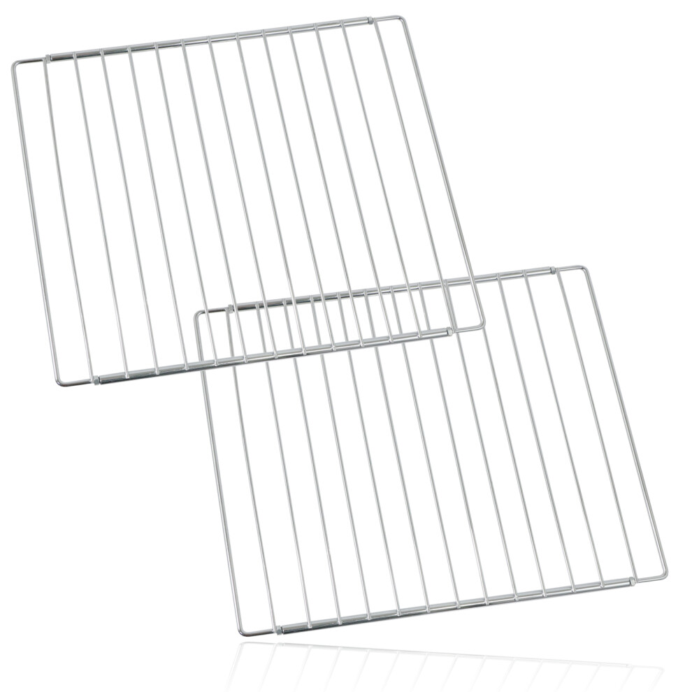 Spares2go Large Oven Shelf Adjustable Width No Gaps Cooke & Lewis Extendable Lock Grill 590Mm X 2