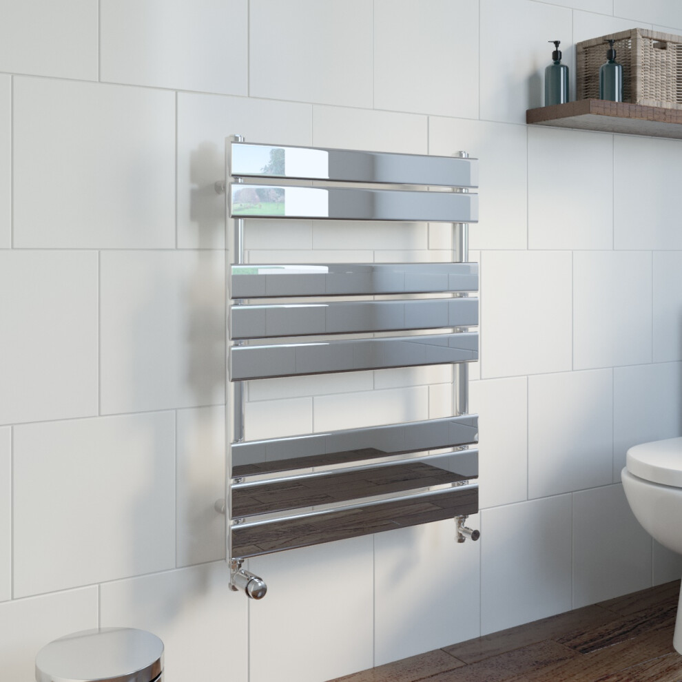 (Chrome, 800 X 600Mm) Heatsync Bathroom Heated Towel Rail Radiators Central Heating Radiators 5056806110608