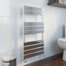 (Chrome, 950 x 500mm) Heatsync Bathroom Heated Towel Rail Radiators Central Heating Radiators