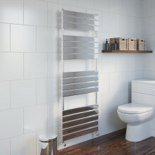 (Chrome, 1600 x 600mm) Heatsync Bathroom Heated Towel Rail Radiators Central Heating Radiators