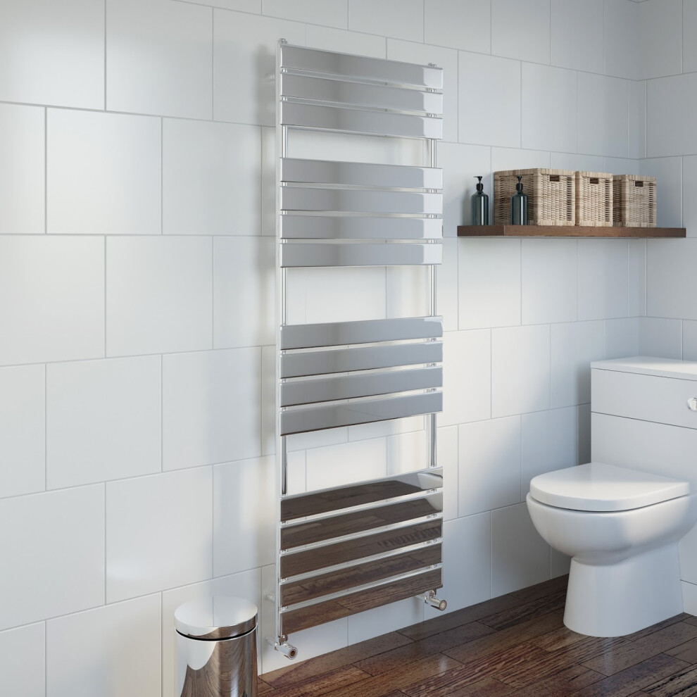 (Chrome, 1600 X 600Mm) Heatsync Bathroom Heated Towel Rail Radiators Central Heating Radiators 5056806110653
