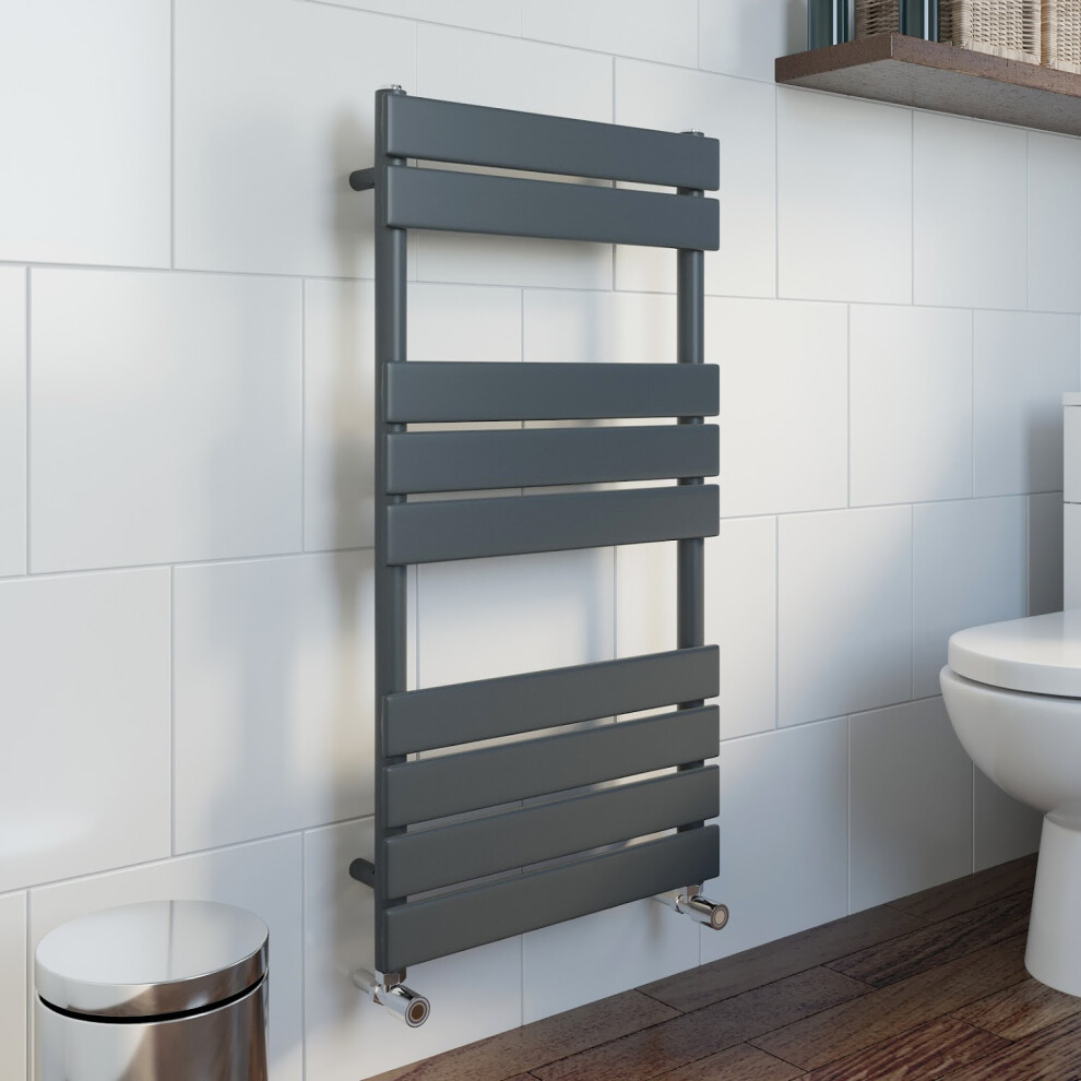 (Anthracite, 950 X 500Mm) Heatsync Bathroom Heated Towel Rail Radiators Central Heating Radiators 5056806110714