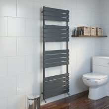 (Anthracite, 1600 x 600mm) Heatsync Bathroom Heated Towel Rail Radiators Central Heating Radiators