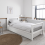 Noa and Nani Hampshire Single Bed Frame in Classic White 3