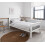 Noa and Nani Hampshire Single Bed Frame in Classic White 1