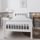 Noa and Nani Hampshire Single Bed Frame in Classic White 5