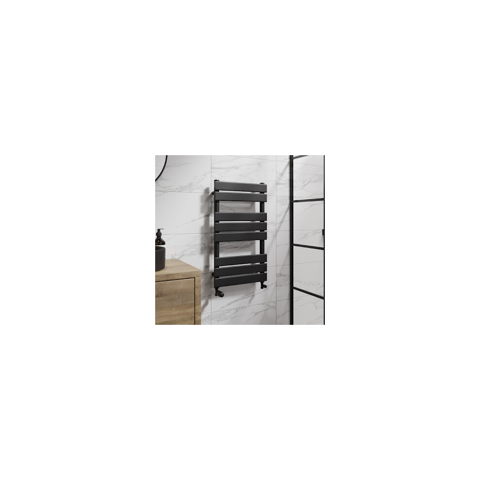 HEATSYNC (Black, 800 x 450mm) Heatsync Bathroom Heated Towel Rail Radiators Central Heating Radiators