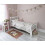 Noa and Nani Astrid Single Bed Sleigh Frame in Classic White 3