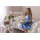 Noa and Nani Astrid Single Bed Sleigh Frame in Classic White 6