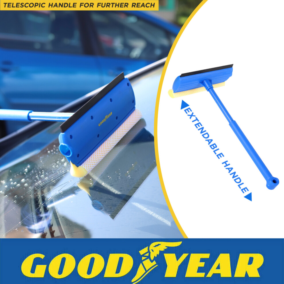 Goodyear Car Windscreen Washer Squeegee Sponge Windshield Window Cleaner 5055441452357