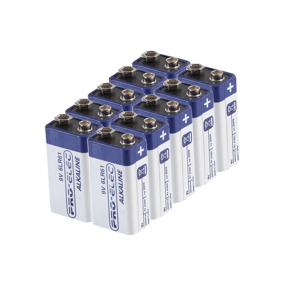 Photos - Battery Pro-Elec PRO ELEC - Ultra Alkaline 9V PP3 , 10 Pack PSG91117 