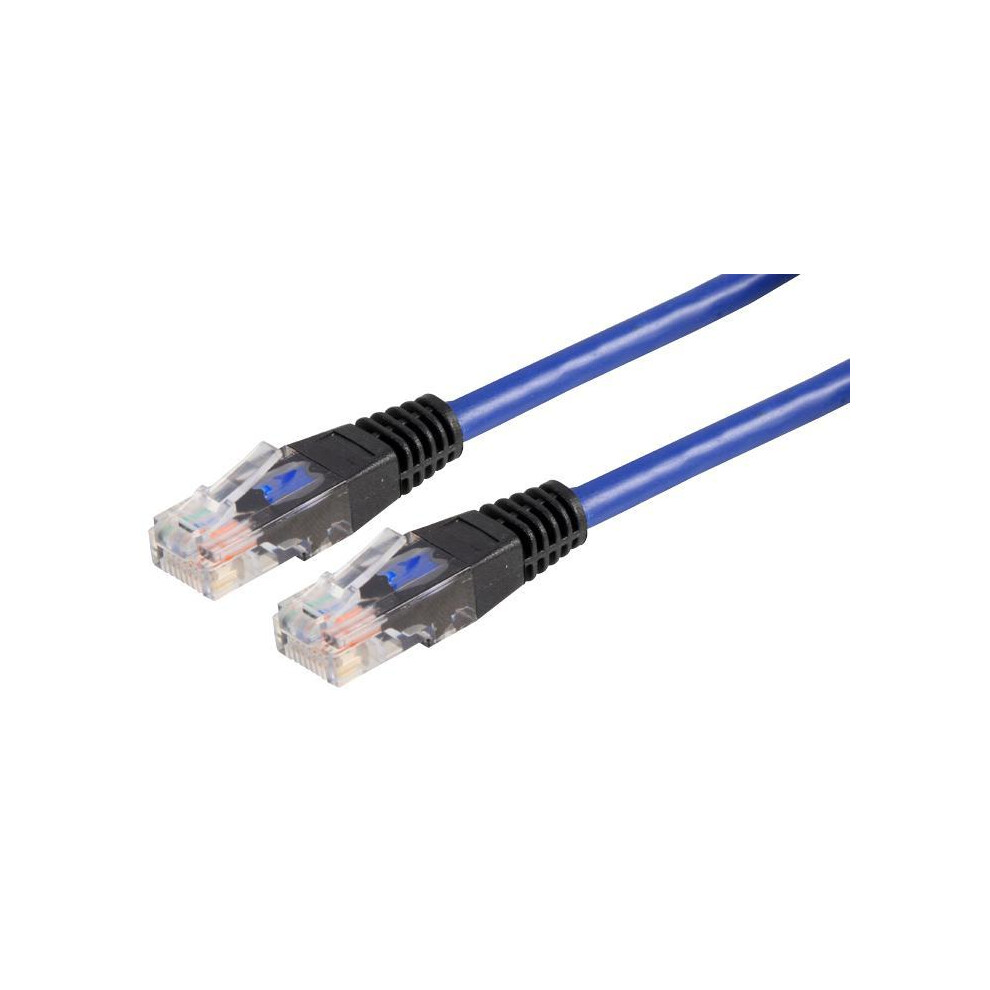 Photos - Ethernet Cable PRO SIGNAL - 0.5m Blue Cat5e Crossover Lead PSG90743
