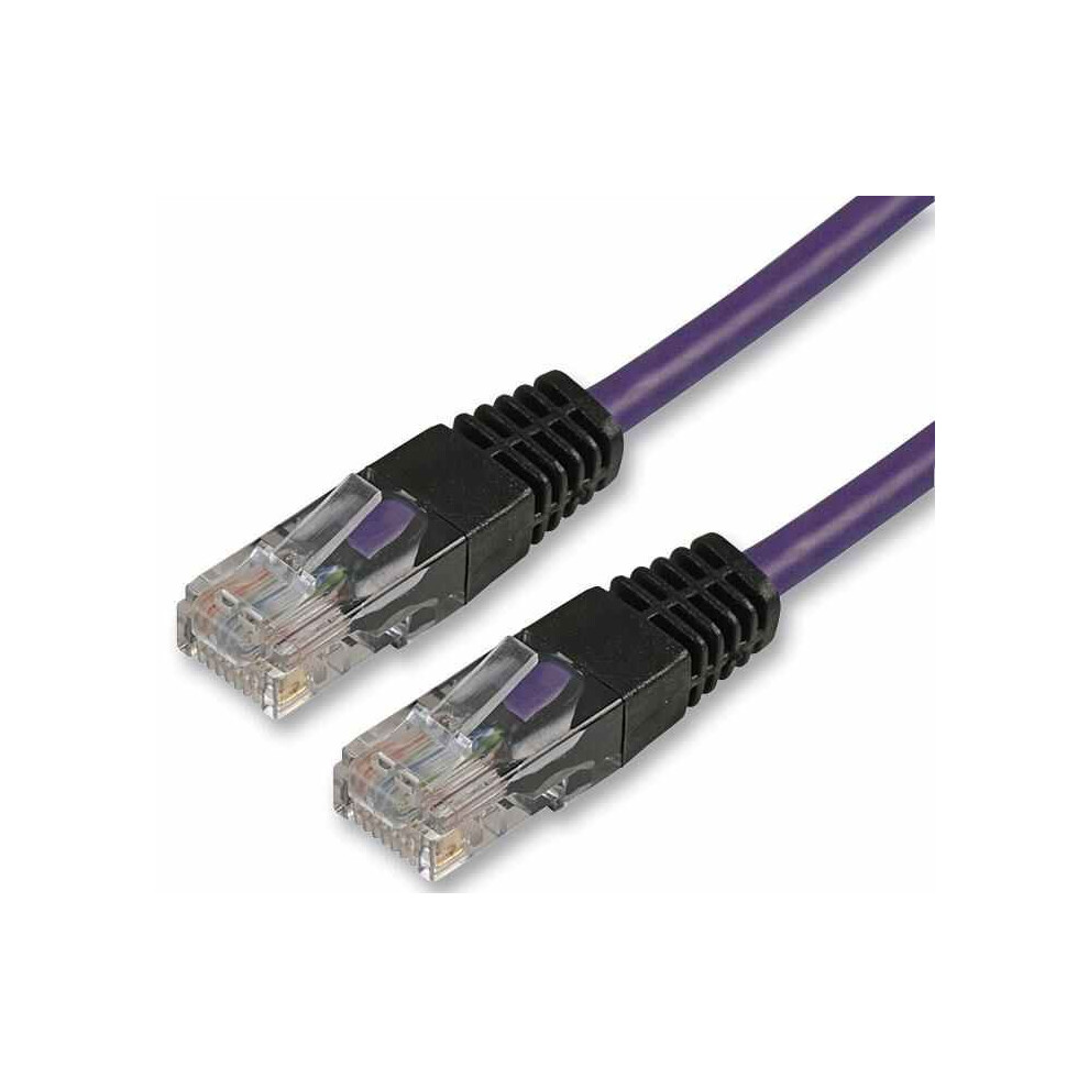 Photos - Ethernet Cable PRO SIGNAL - 0.5m Violet Cat5e Crossover Lead PSG90750